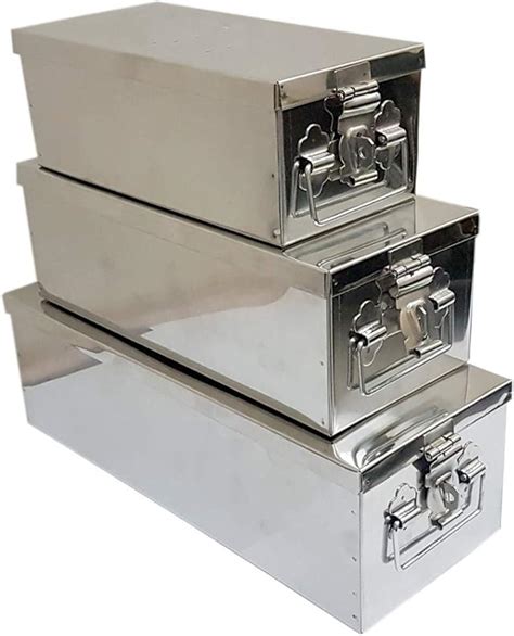 stainless steel jewellery box|High.